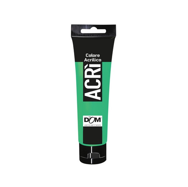 ACRILICO - TUBO ML.100 - VERDE SMERALDO (min.ord.6 o multipli)