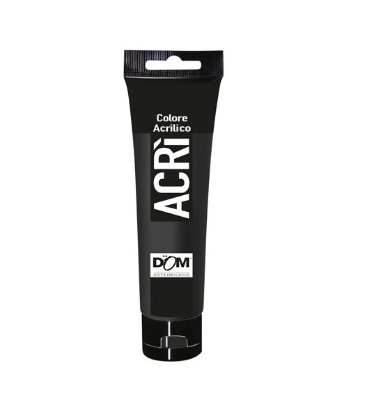 ACRILICO - TUBO ML.100 - NERO DI CARBONIO (min.ord.6 o multipli)