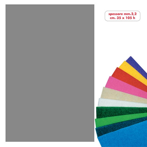 FELTRO ROTOLO CM.35X105 - GRIGIO