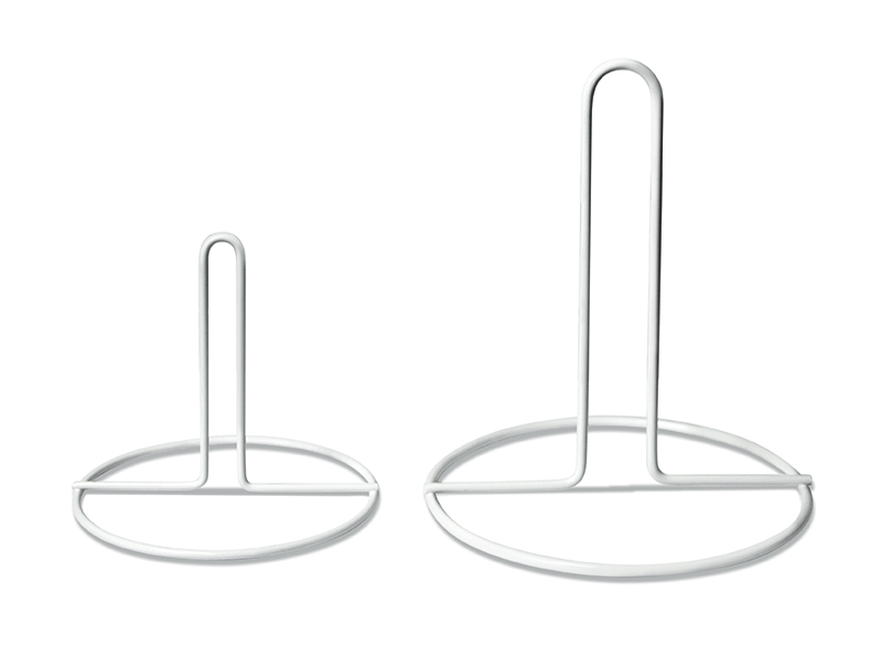 BASE IN METALLO X SCULTURA DIAM.CM.14 X 12H.