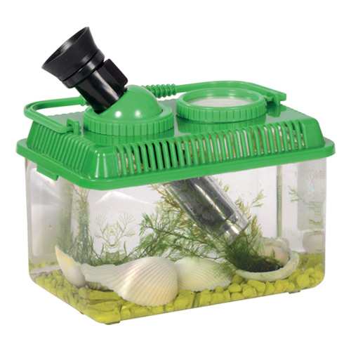 ESPLORA LA NATURA - BOX CON LENTE INGRANDIMENTO - CM. 16X9,5X10,5