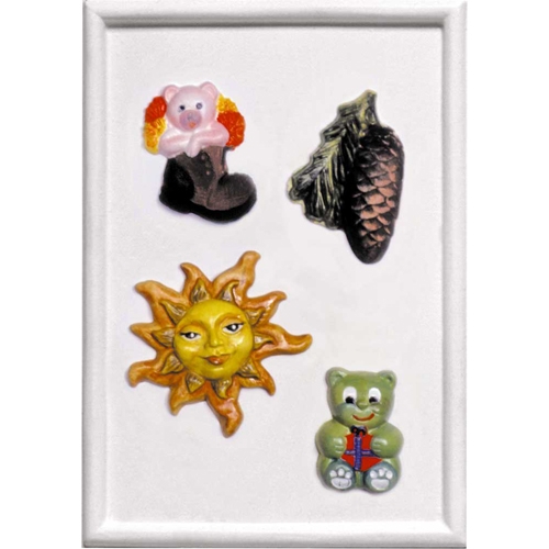 FORMA RILIEVO CM. 13x19 - SOGGETTI VARI