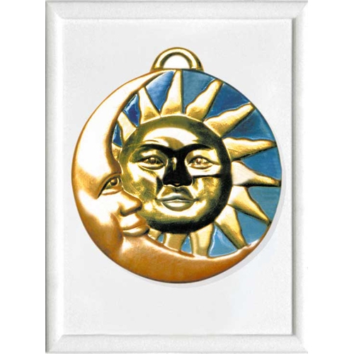 FORMA RILIEVO CM. 29x38 - SOLE / LUNA