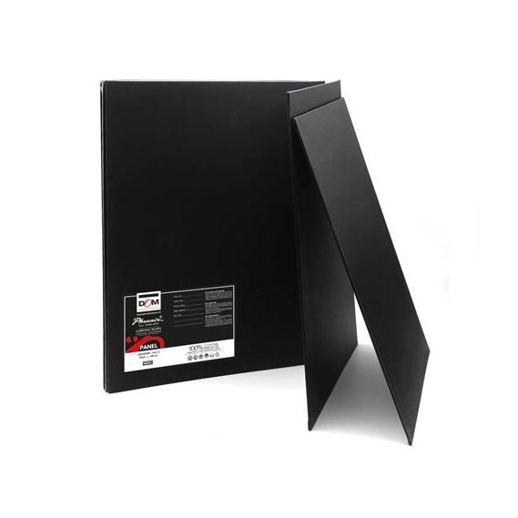 CARTONE PER PITTURA NERO - CM. 25X35 (min.ord.12 o multipli)