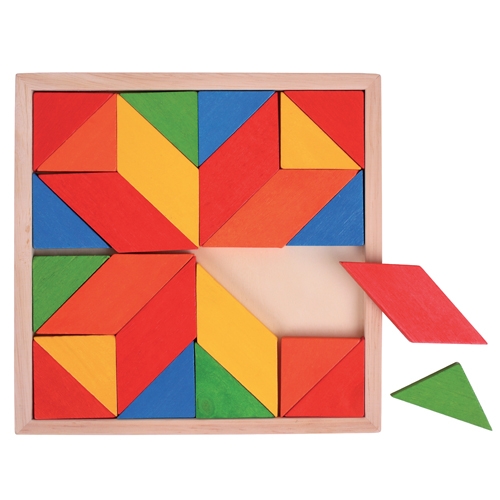 MOSAICO IN LEGNO (24 PEZZI)