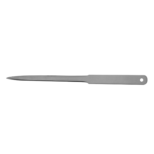 TAGLIACARTE ACCIAIO CM.23 IMPUGNAT. FORATA (min.ord.12 o multipli)
