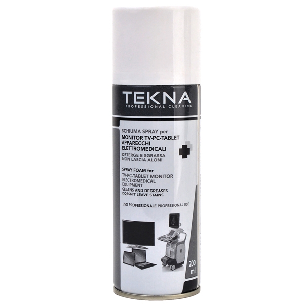 SCHIUMA SPRAY PER MONITOR - PC - TABLET - TV  200ml TEKNA