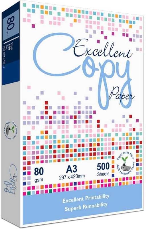 Carta Fotocopie EXCELLENT COPY  A3 Gr80 F500