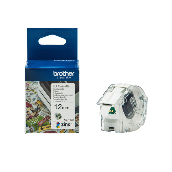 NASTRO BROTHER CZ-1004 A LUNGHEZZA CONTINUA 12 mm x 5 metri