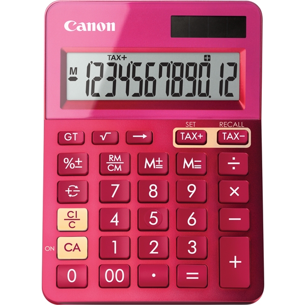 CALCOLATRICE CANON LS-123K-METALLIC PINK