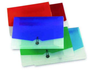 Cartellina COLORFUL con ELASTICO x Documenti A4