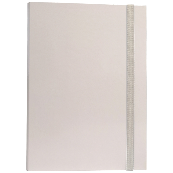 CARTELLA PROGETTO DORSO 3CM c/elastico BIANCO STARLINE