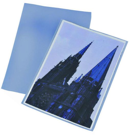 Busta "U" PLASTICA A SACCO 23x33cm Pz.25