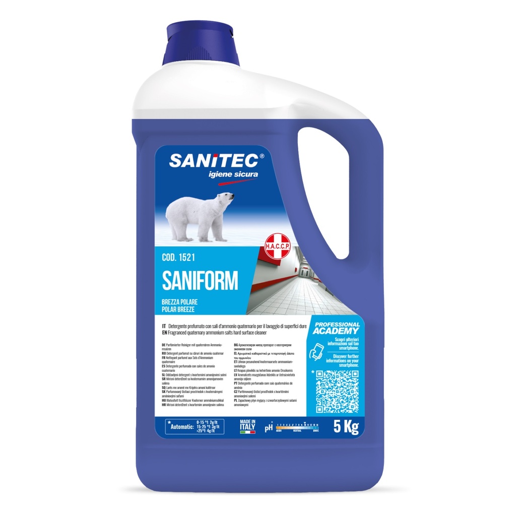 SAN FORM BREZZA POLARE tanica Lt.5 DETERGENTE 1521