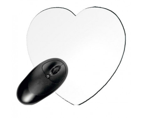 SUB TAPPETINO MOUSE FORMA CUORE 200X200X5 mm