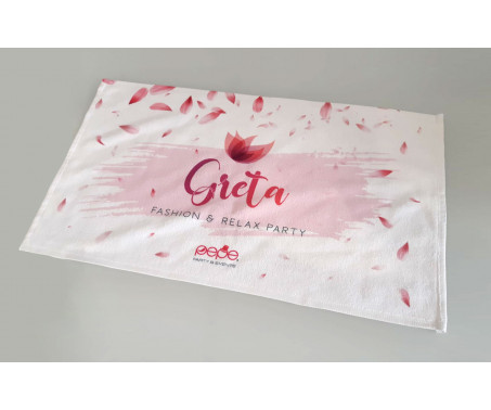 SUB Telo in spugna e microfibra sublimabile 140x70 cm