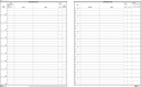 Registro PROTOCOLLO ARRIVI/PARTENZE 5000 NUMERI Rilegatura Forte