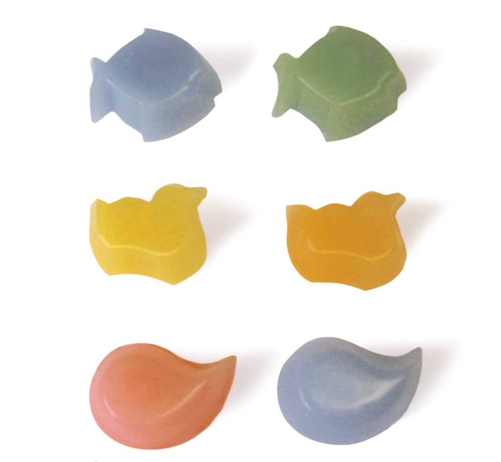 STAMPO PER GALLEGGIANTI CM.21X23 - 6 SOGGETTI ANIMALI