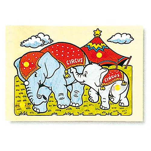 PUZZLE LEGNO - ELEFANTE