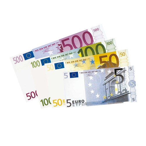 BANCONOTE EURO - SCATOLA 144  PZ. - ASSORTITE