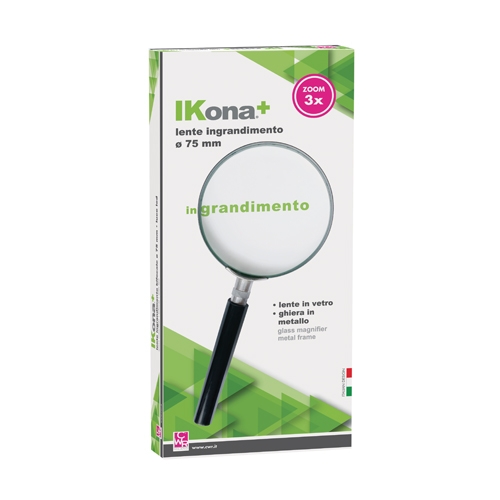 LENTE INGRANDIMENTO MM.75 (min.ord.10 o multipli)