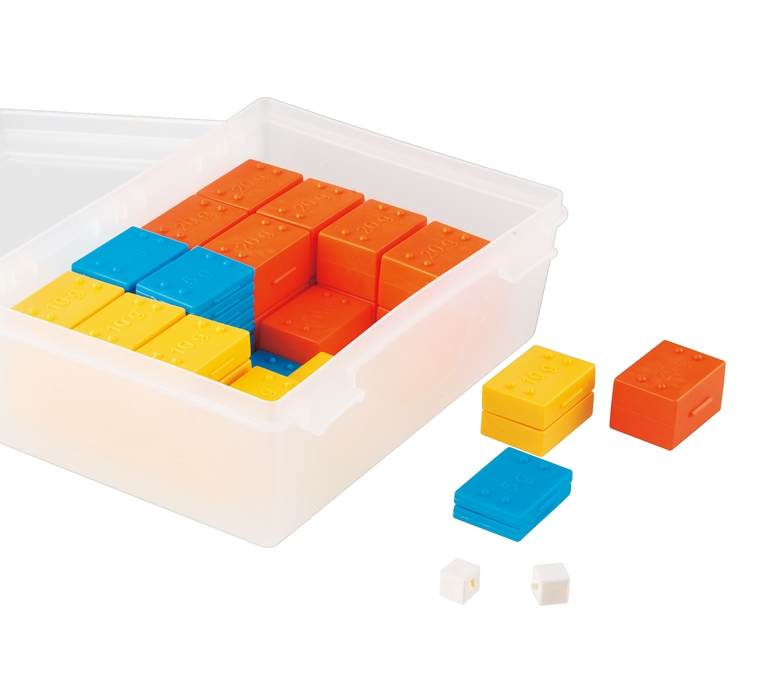 PESI PLASTICA ASSORTITI PER BILANCE - CONF. 76 PZ.