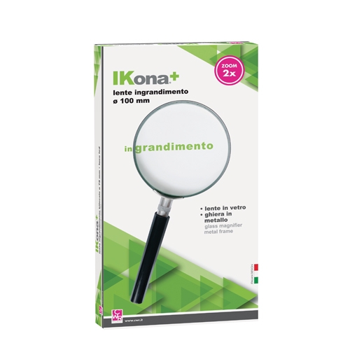 LENTE INGRANDIMENTO MM.100 (min.ord.10 o multipli)
