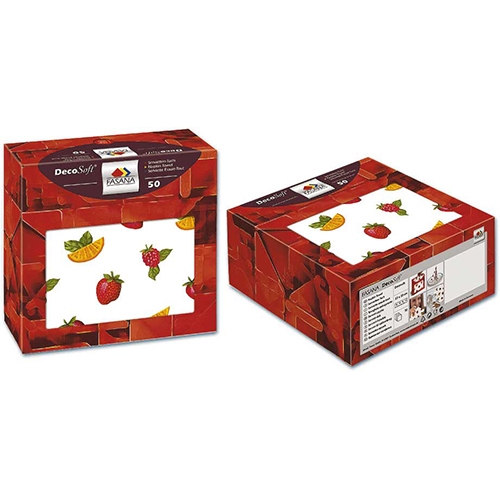 TOVAGLIOLI DISPENSER 50 PZ. - FRUTTA
