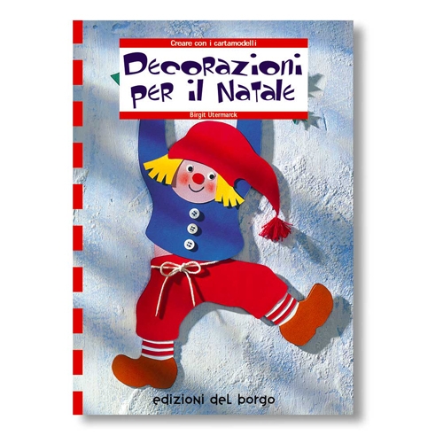 LIBRO+CARTAMODELLI "DECORAZIONI PER NATALE"