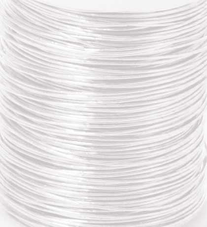 FILO IN NYLON - ROCCHETTO DIAM. MM.0,4X30 MT. - TRASPAR. (min.ord.12 o multipli)