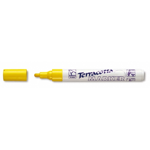 MARKER PER TERRACOTTA PUNTA MM.4 - GIALLO