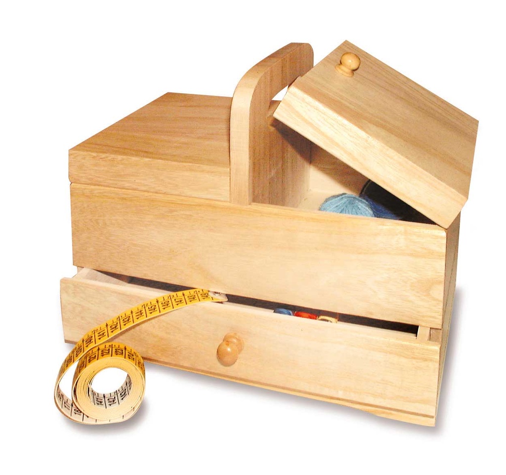 PORTAGOMITOLI IN LEGNO CM.31X17X25H