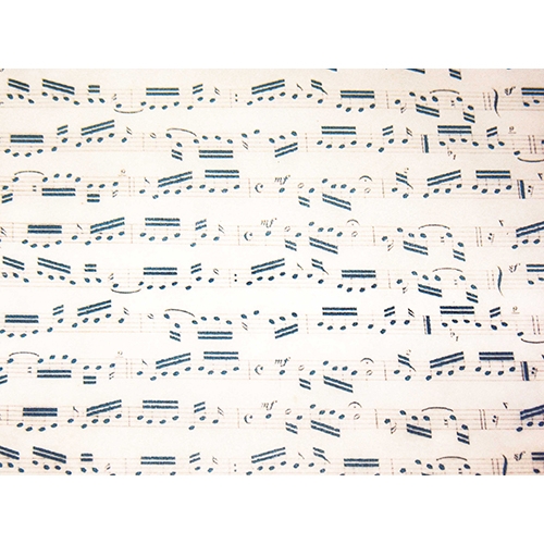 CARTA "TRASPARENTE" CM.50X70 - 1 FG. - MUSICA (min.ord.10 o multipli)