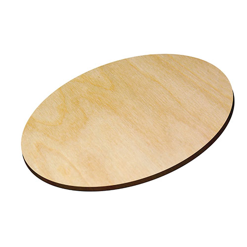 OVALE IN LEGNO CM.12X18 (min.ord.5 o multipli)