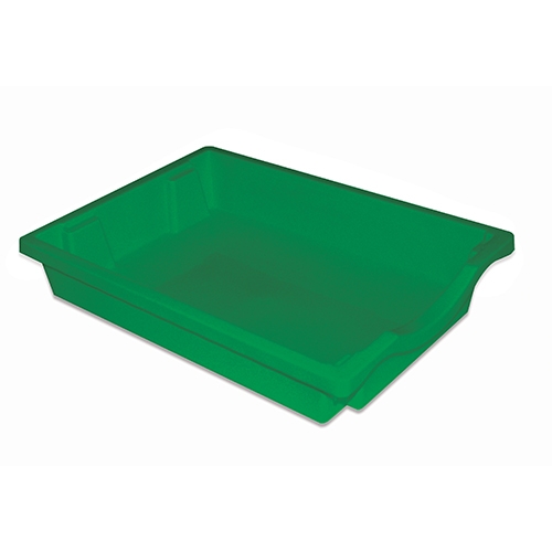 CONTENITORE BASSO CM.43X31,5X7,5H - VERDE (min.ord.12 o multipli)