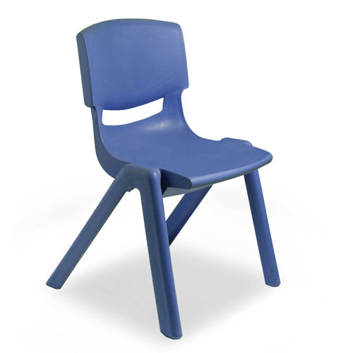 SEDIA PER SCUOLE MATERNE IN PPL SEDUTA CM.26 - BLU (min.ord.10 o multipli)