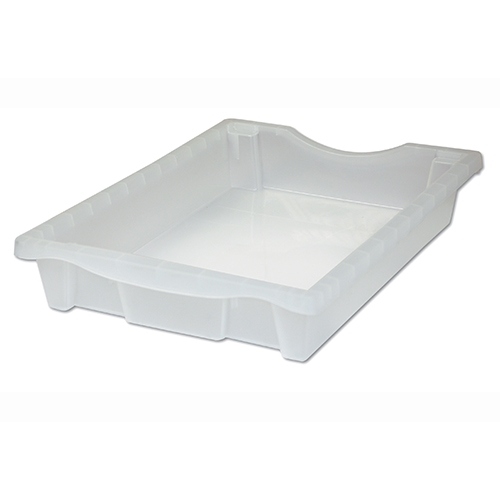 CONTENITORE BASSO CM.43X31,5X7,5H - TRASP (min.ord.12 o multipli)