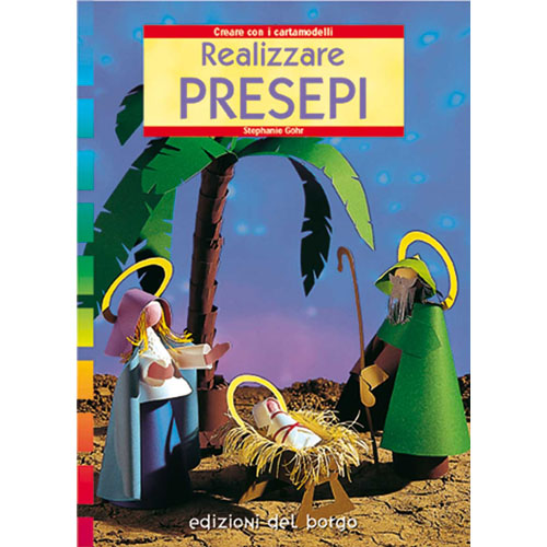 LIBRO "REALIZZARE PRESEPI" CON 2 CARTAMODELLI