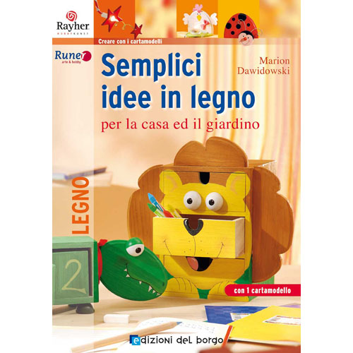 LIBRO "SEMPLICI IDEE IN LEGNO" CON 1 CARTAM.