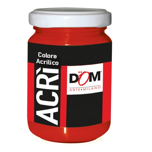 ACRI' ML.150 - ROSSO DI CADMIO (min.ord.3 o multipli)