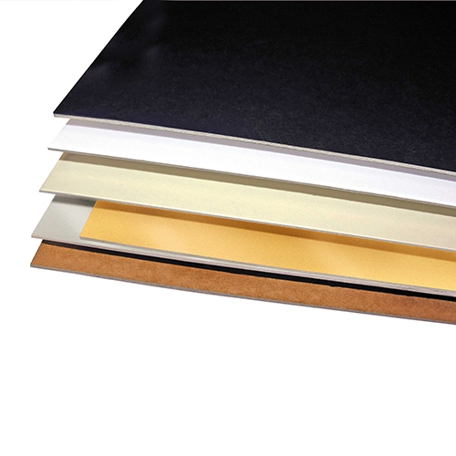 CARTONE PESANTE BICOLORE CM.50X70 - BUSTA 10 FG. - ASS.