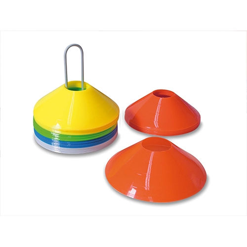 CONO A DISCO - SET 50 PZ. ASSORTITI IN 5 COLORI