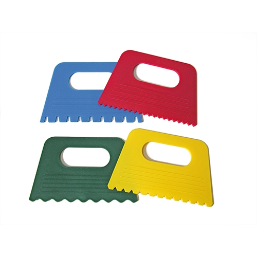 SET 4 PZ. SPATOLE/PETTINI (min.ord.6 o multipli)