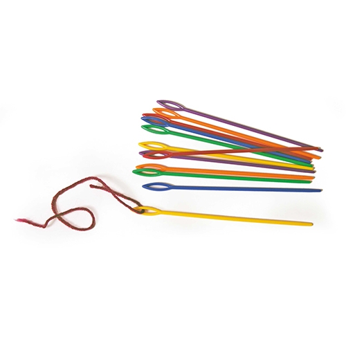 AGO PLASTICA CM. 15 SET 12 PZ. - 6 COL. ASS.