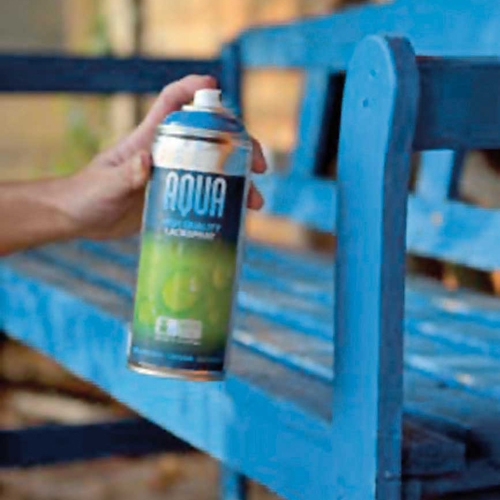 VERNICE SPRAY "AQUA" BOMBOLA ML.350 - BIANCO PURO LUC.