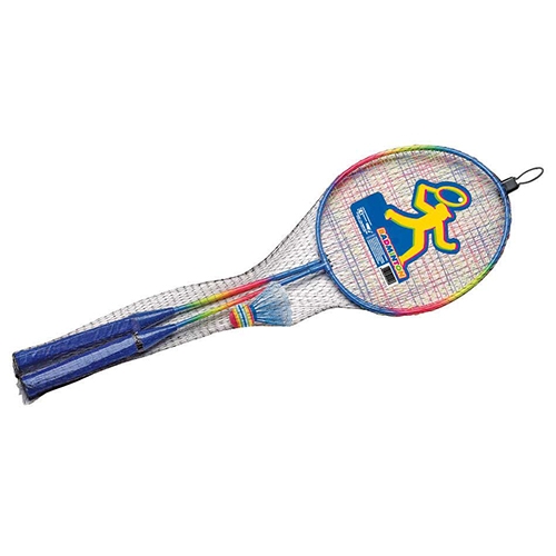 RACCHETTE BADMINTON RAINBOW - SET 2 PZ.