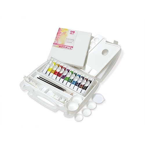 COLORI A TEMPERA - VALIGETTA 12+ 2 TUBI + ACC.