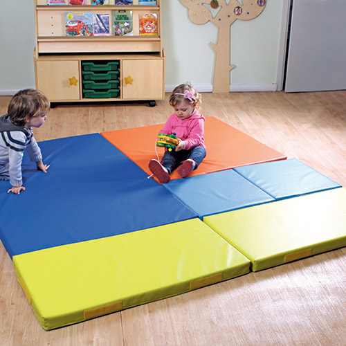 NUVOLA - MATERASSO MOSAICO CM.48X96X6H - VERDE ACIDO