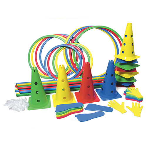 ASSORTIMENTO PER PSICOMOTRICITA' - SET 72 PZ.