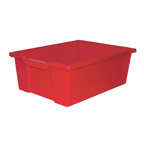 CONTENITORE ALTO CM.43X31,5X15 - ROSSO